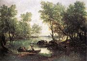 Thomas Gainsborough River Landscape oil painting artist
